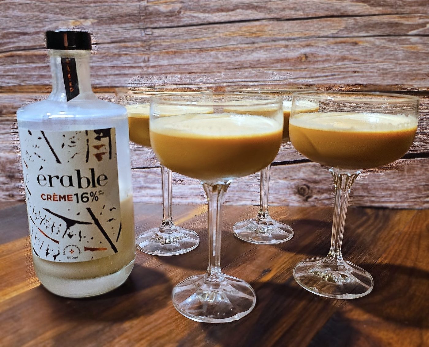 Espresso martini à l'érable