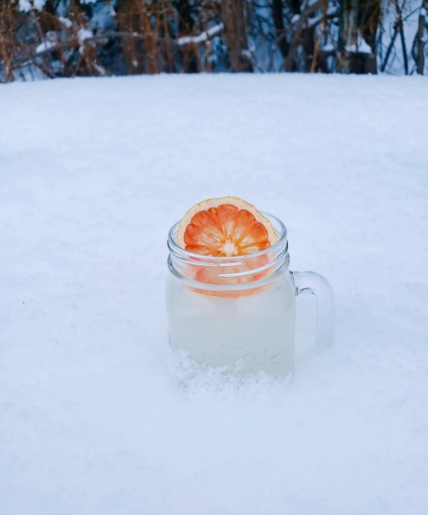 Gin gingembre et pamplemousse + sirops maison