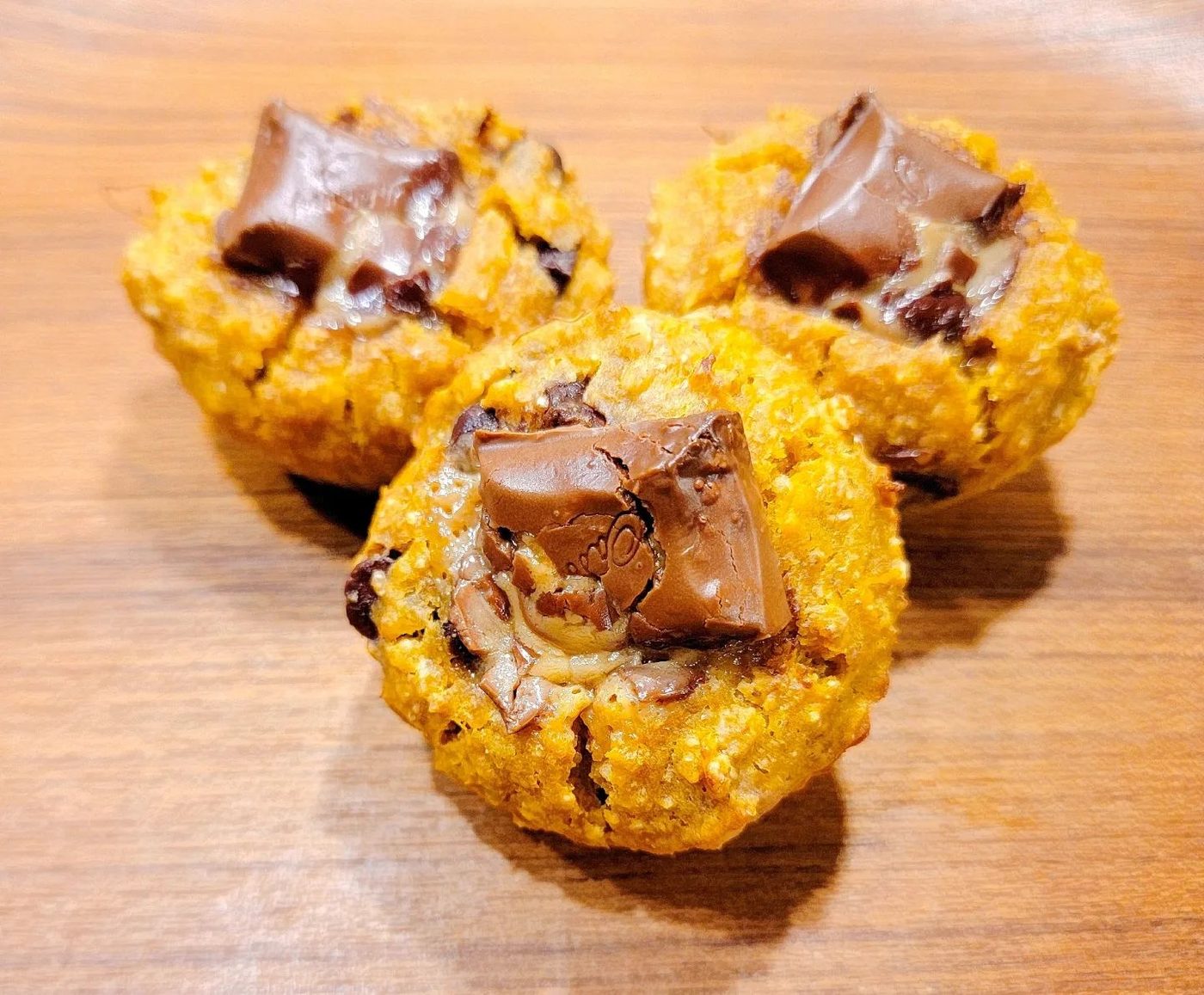 Muffins citrouille et Caramilk
